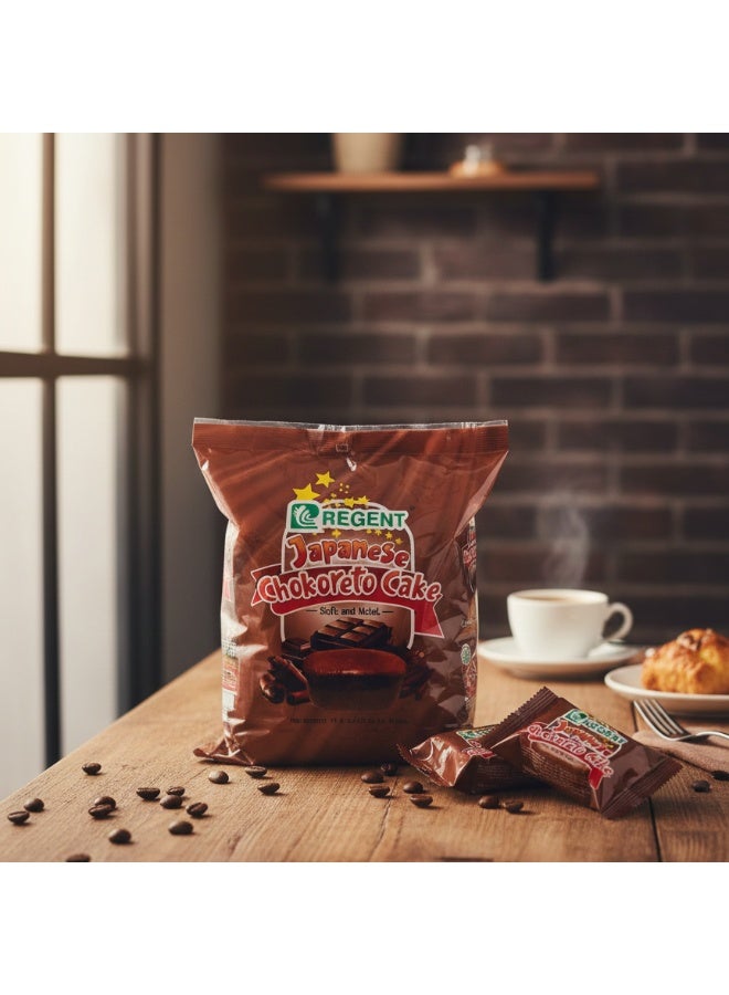 ريجنت كعكة تشوكوريتو اليابانية الناعمة والرطبة 34 جرام × 10 قطع. - Image 3